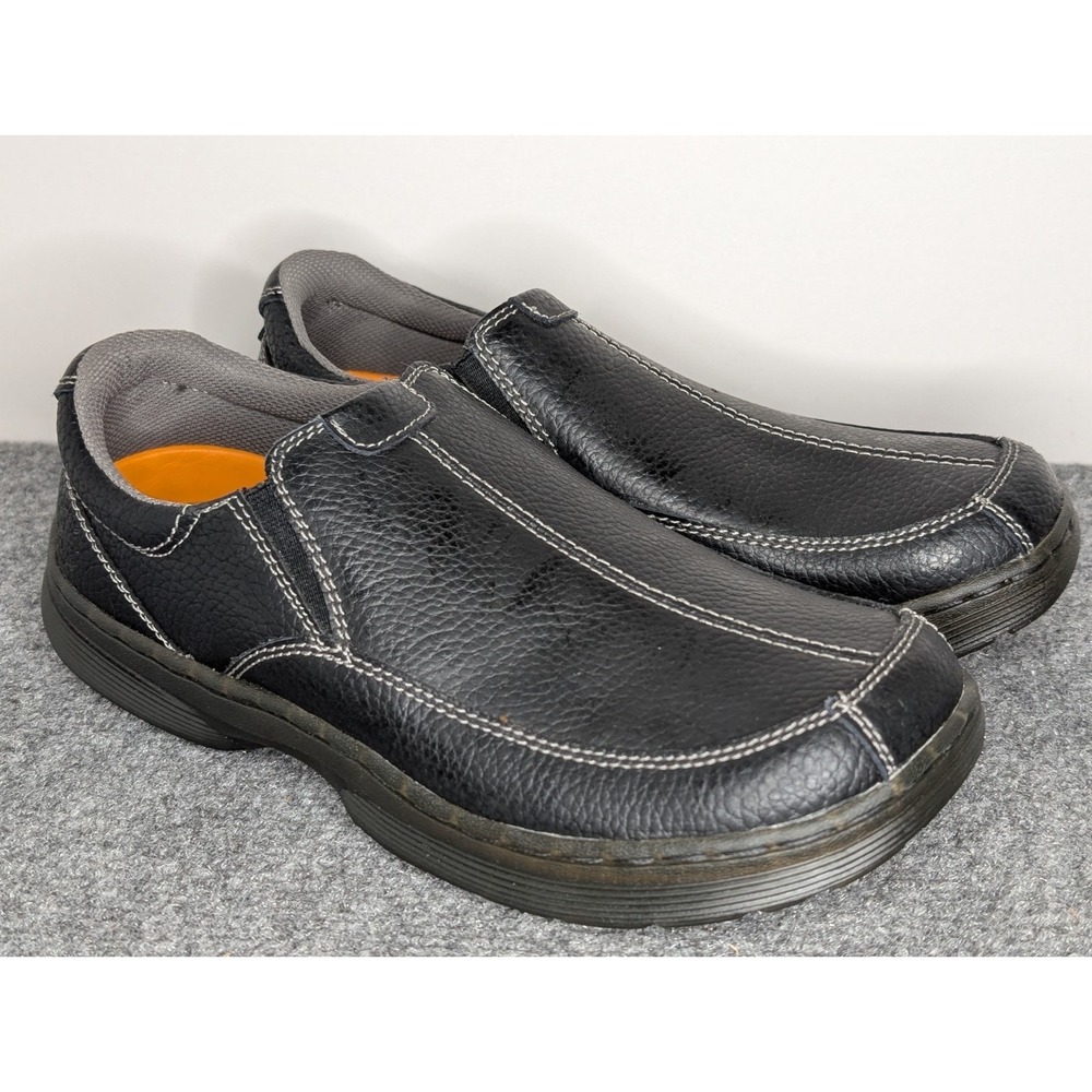 Dr. Martens Colton Men Size 9 Brown Leather Slip On Comfort Casual Shoes